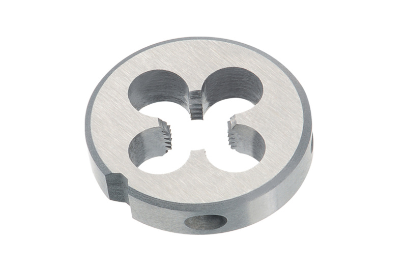 Плашка метрич. №6 ПрофОснастка Эксперт М6х1,0 Р6М5 HSS (4341), 1 шт.-(упак. в пласт. боксе по 1 шт.)