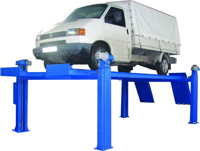 Подъемник электромеханический плтаформенный с напольно рамой, г/п 5т, ПЛ5-30