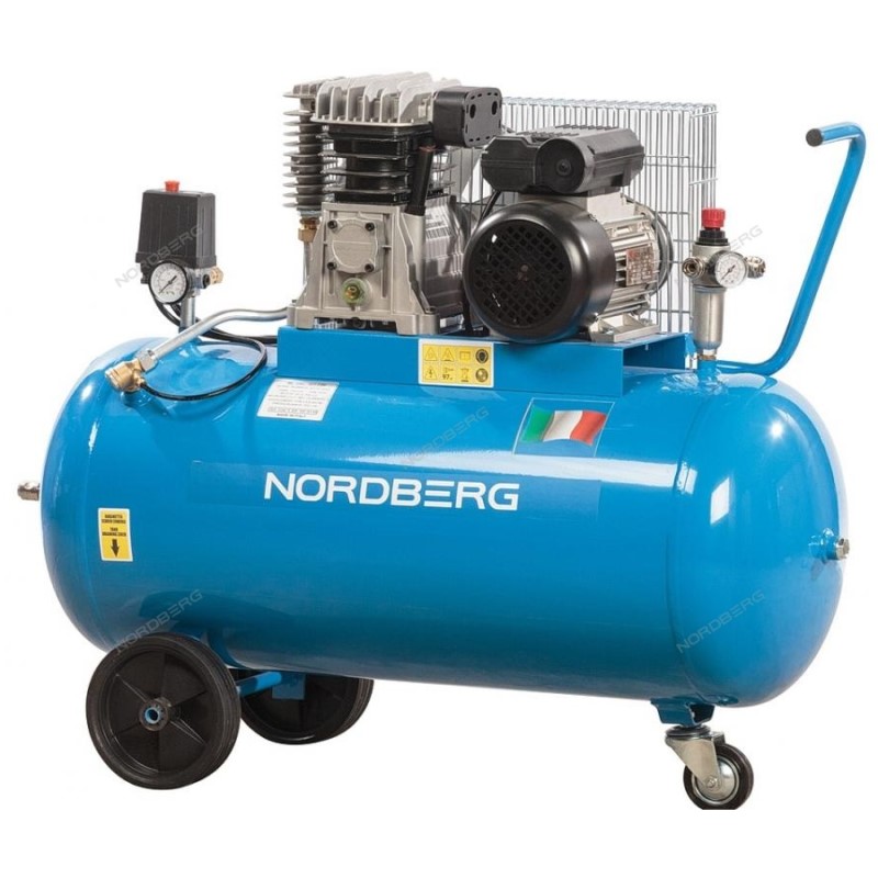 Компрессор поршневой с ременным приводом NORDBERG NC100/360