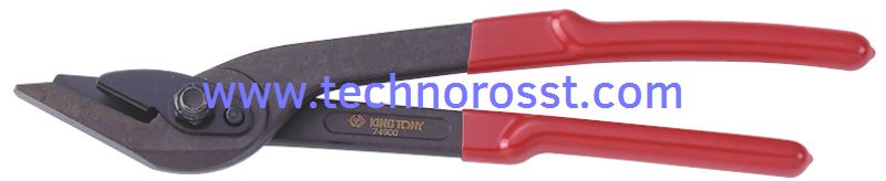 KING TONY Ножницы по металлу 305 мм, прямые, для стальной ленты  74900