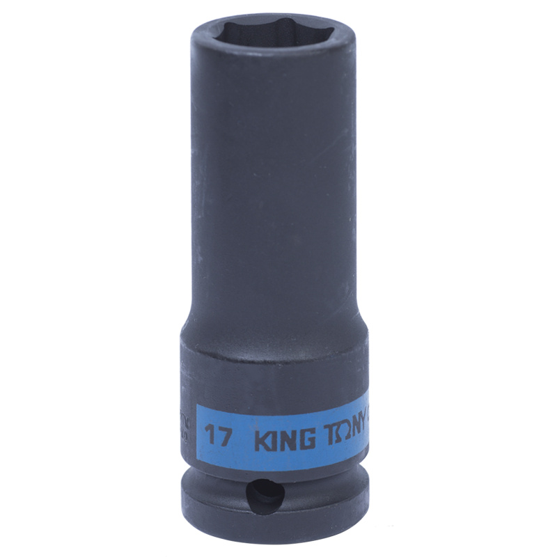 KINGTONY Головка торцевая ударная глубокая 6 гр. 17 мм 1/2"  443517М