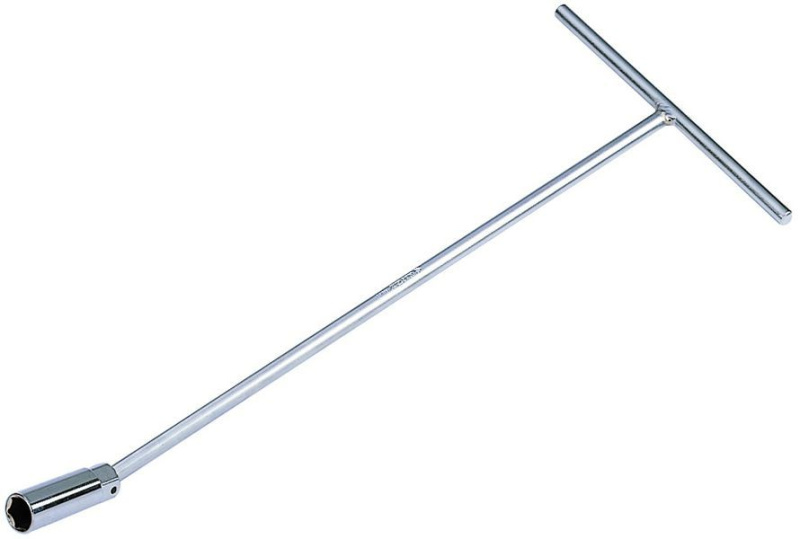 KING TONY Ключ свечной с шарниром 16 мм, L = 450 мм  15631618