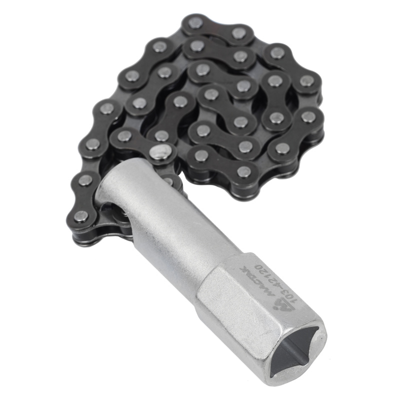 MACTAK Съёмник масляных фильтров цепной до 120 мм  103-42120