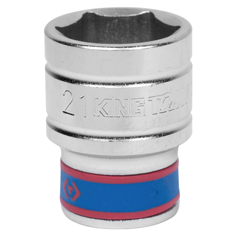 KINGTONY Головка торцевая стандартная 6 гр., 21мм, 1/2"  433521М