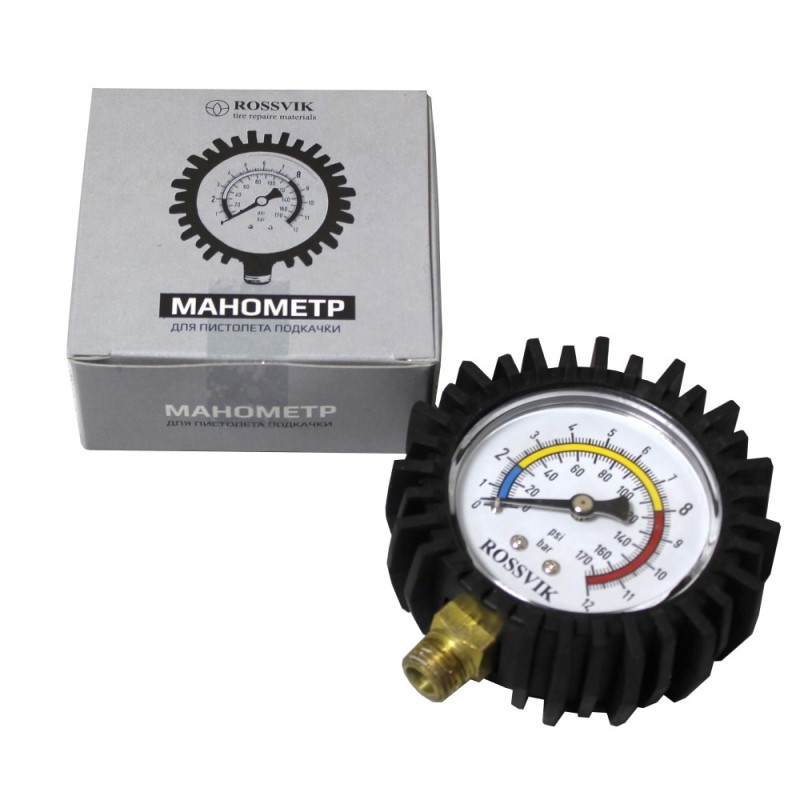 Манометр для пистолета подкачки Rossvik