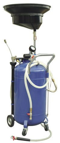 Установка для откачки масла пневматическая, ёмкость 65л. с воронкой 18л. , 8 щупов. EAOD 065 