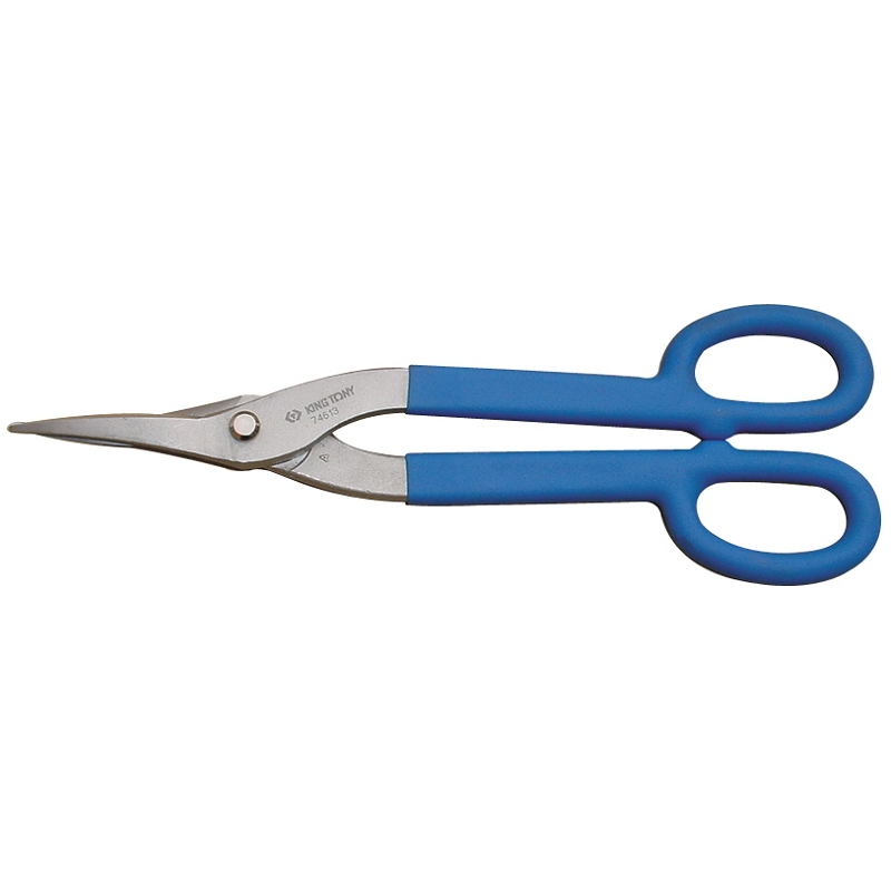 KING TONY Ножницы по металлу 330 мм, прямые, тонкие 74613