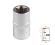AFFIX Головка торцевая TORX Е-стандарт 1/2", E18 AF00043018