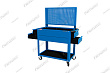 Стойки - 2 шт., панель перфорированная, синий 02.200.А1-5015